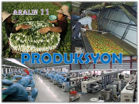 Salik ng Produksiyon .